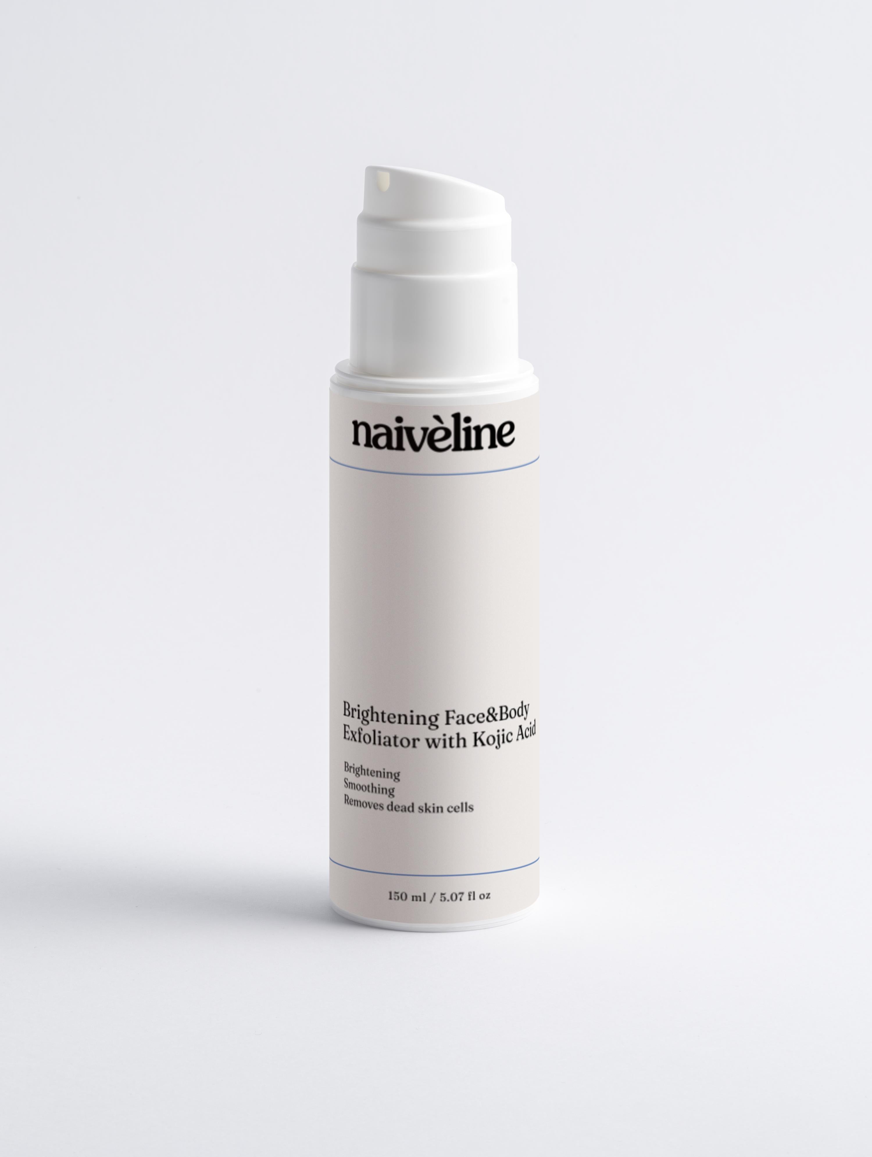 Naive Line Brightening Face&Body Exfoliator with Kojic Acid