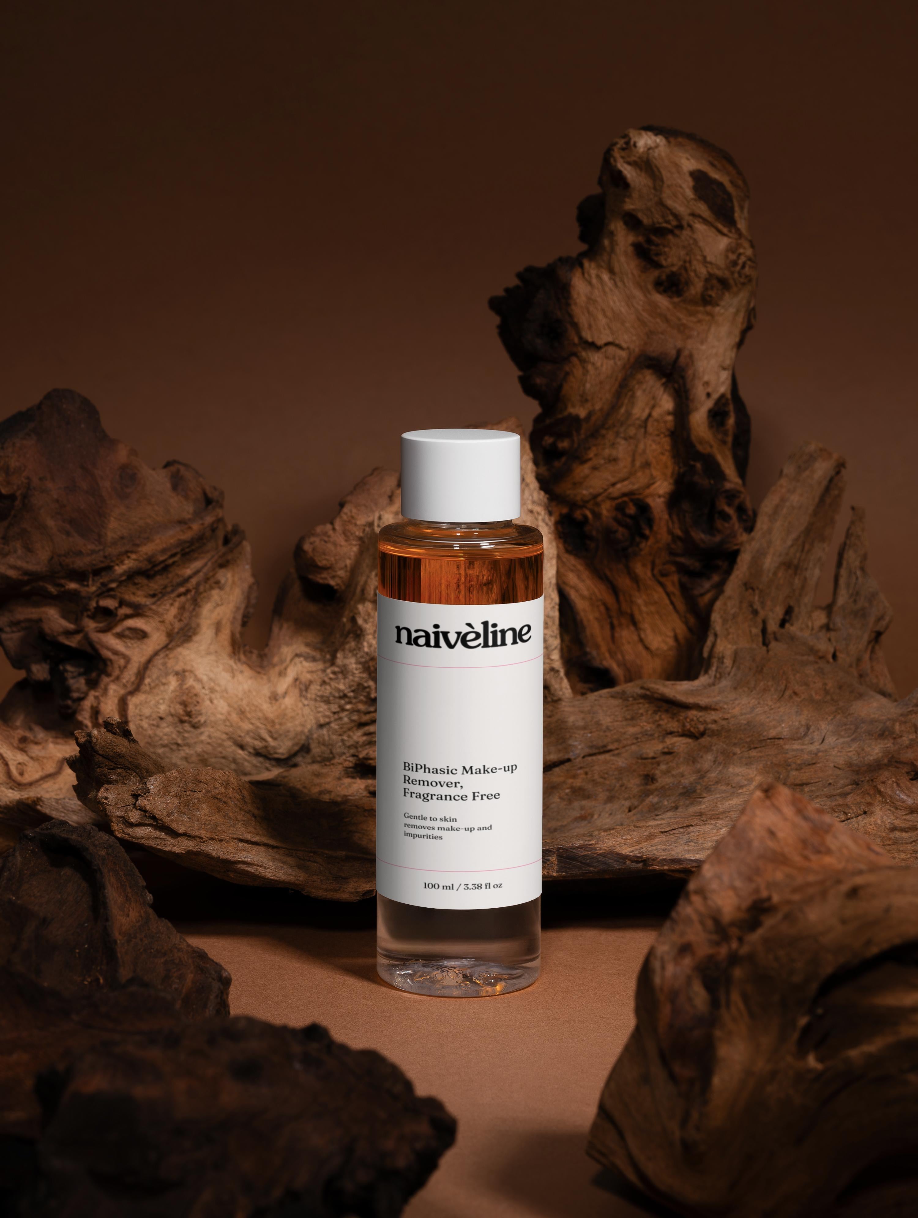 Naive Line BiPhasic Make-up Remover, Fragrance Free