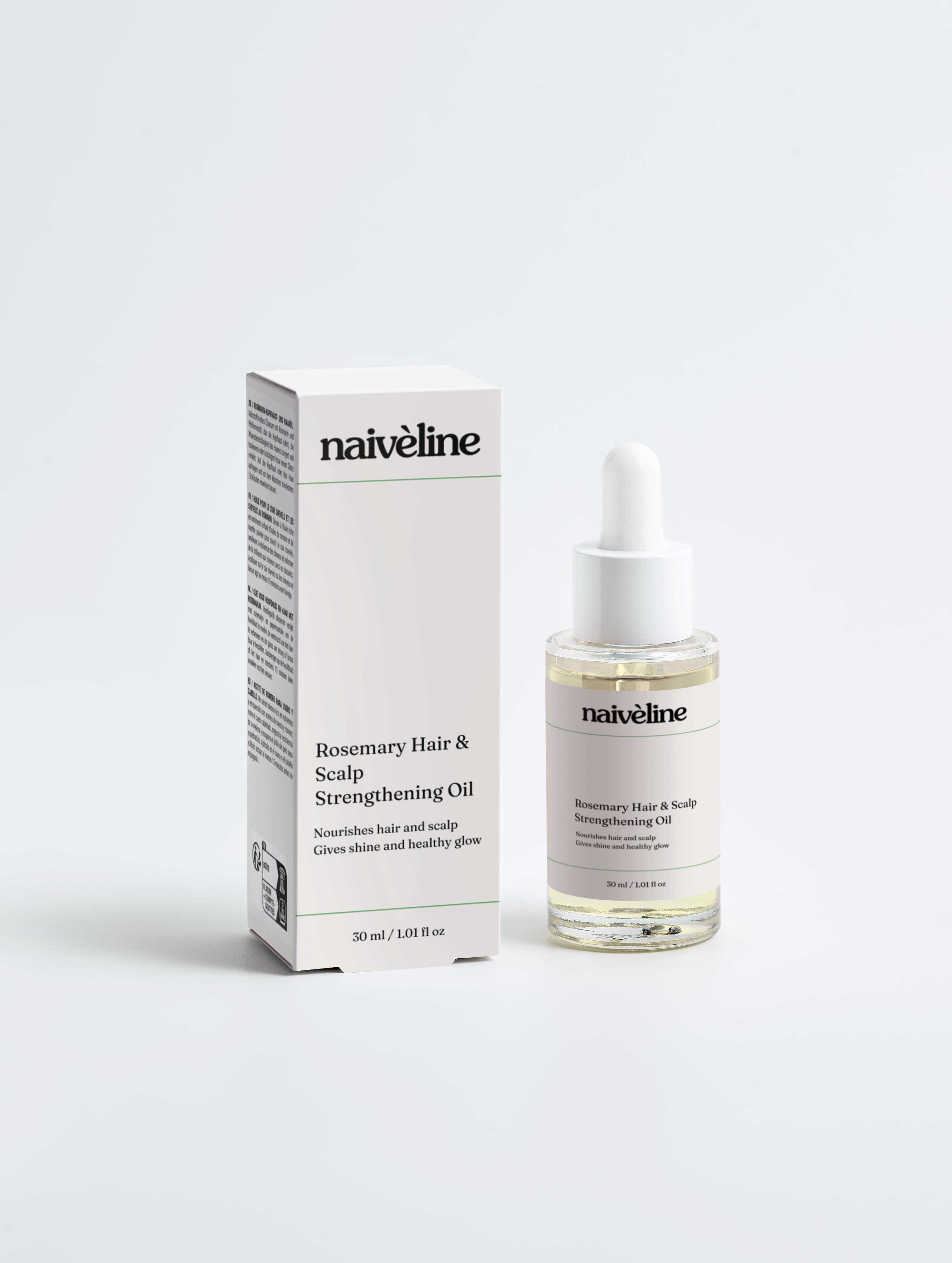 Naive Line Rosemary Hair & Scalp Strengthening Oil