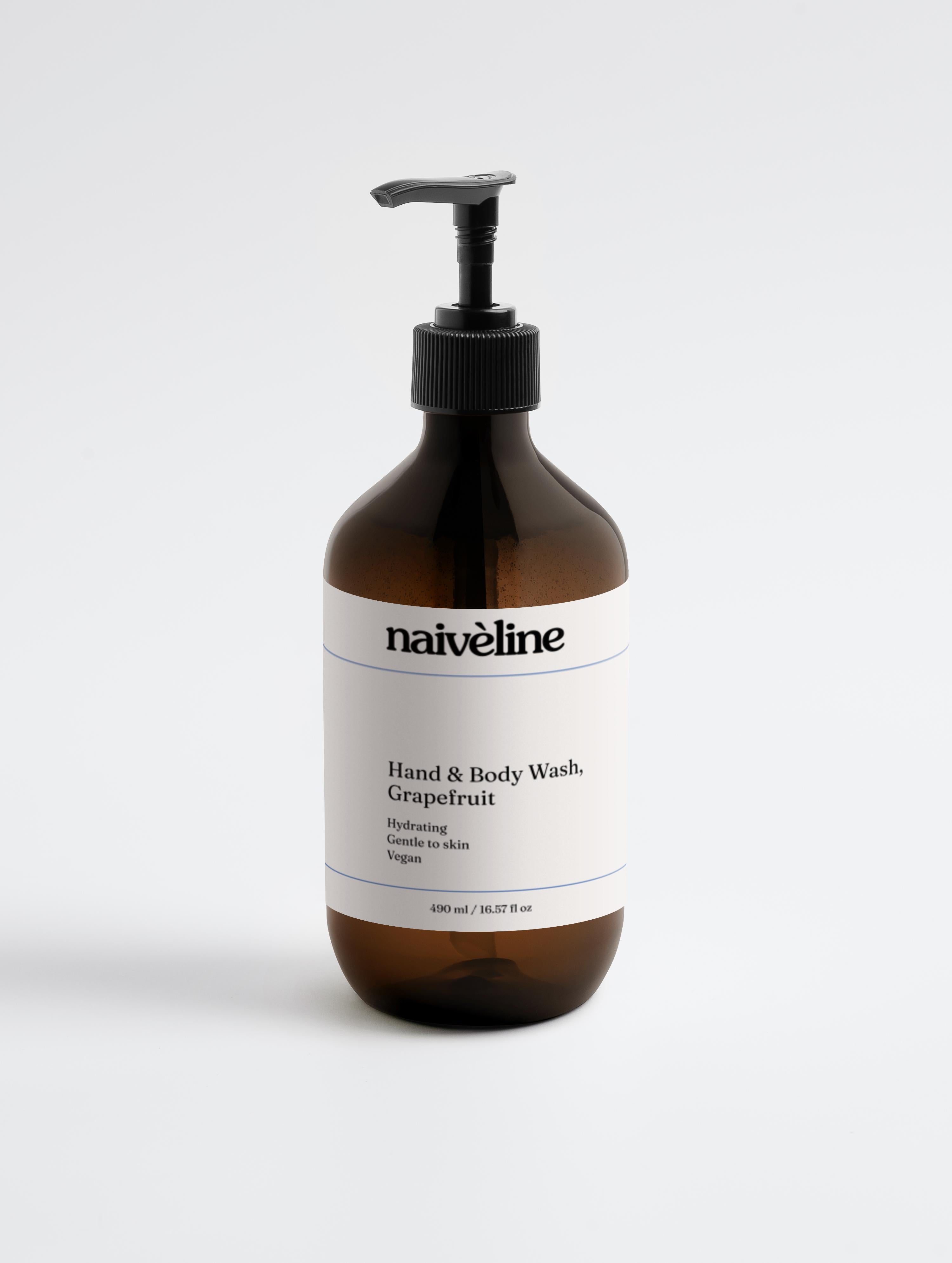 Naive Line Hand & Body Wash, Grapefruit