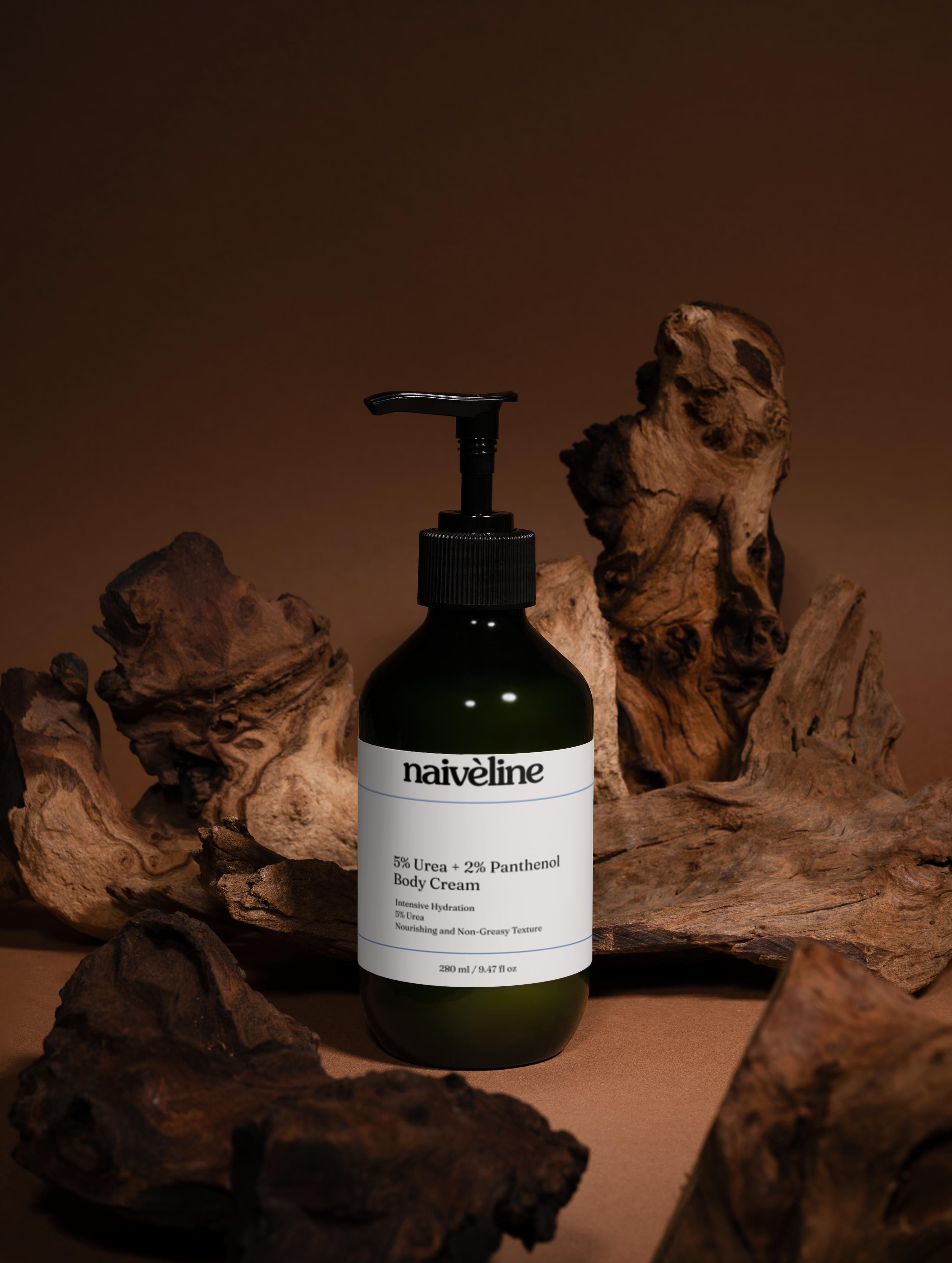 Naive Line 5% Urea + 2% Panthenol Body Cream