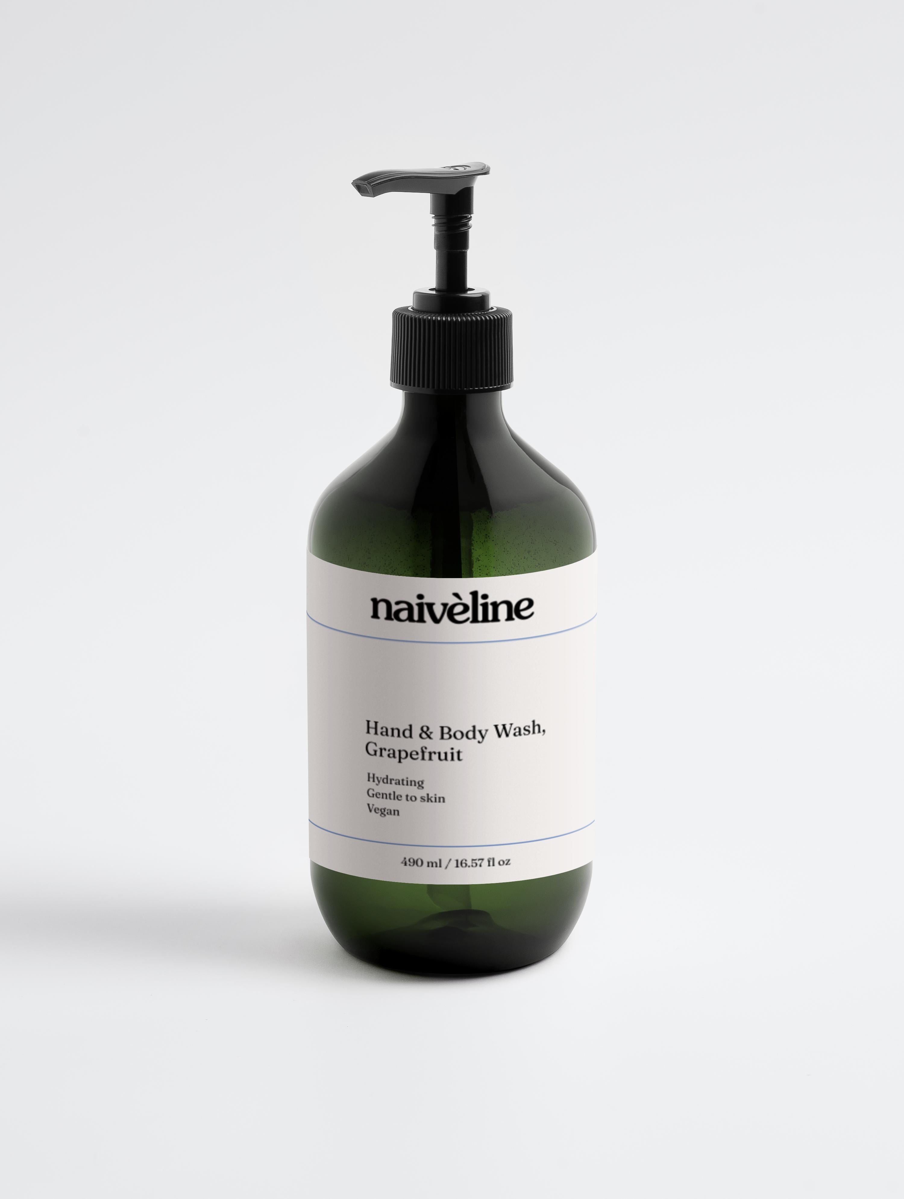Naive Line Hand & Body Wash, Grapefruit